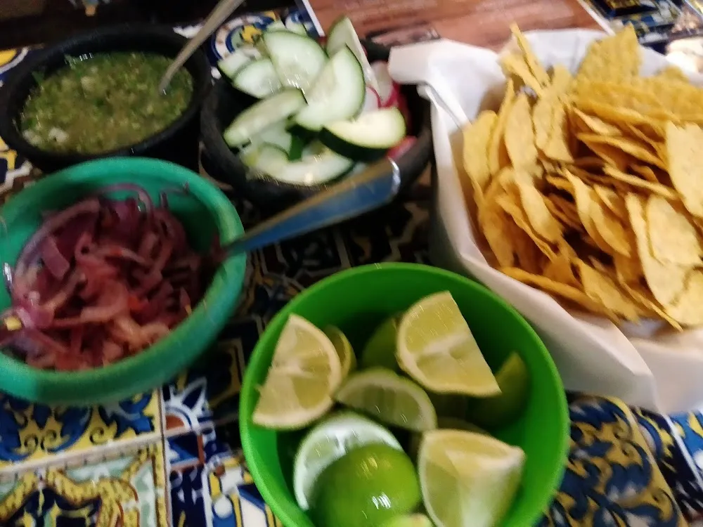 Chips and Taco Toppings
