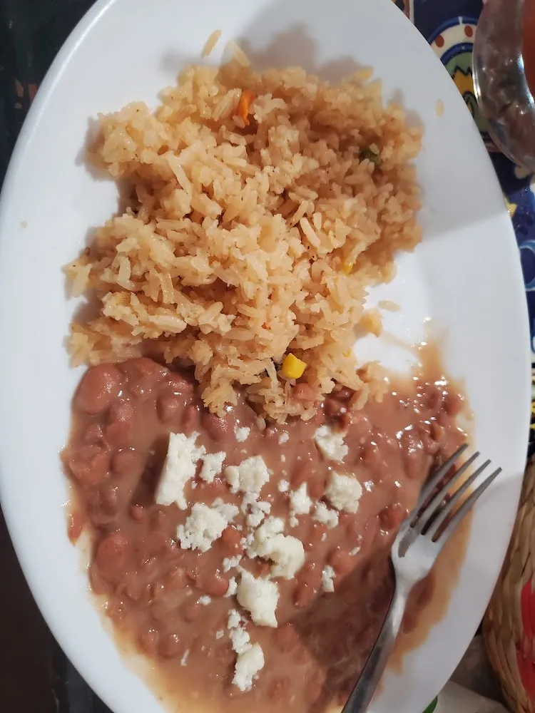 Side of Rice and Beans